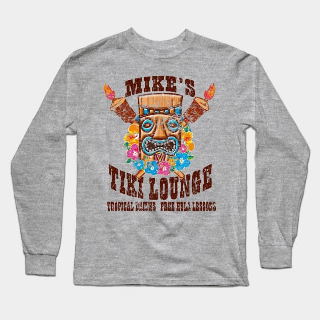 Tiki Lounge Long Sleeve T-Shirt by Digitanim8tor